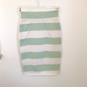BOGO FREE Downeast striped pencil skirt